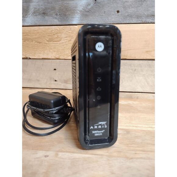 Arris SB6121 Surfboard Cable Modem DOCSIS 3.0 Black - Picture 1 of 3